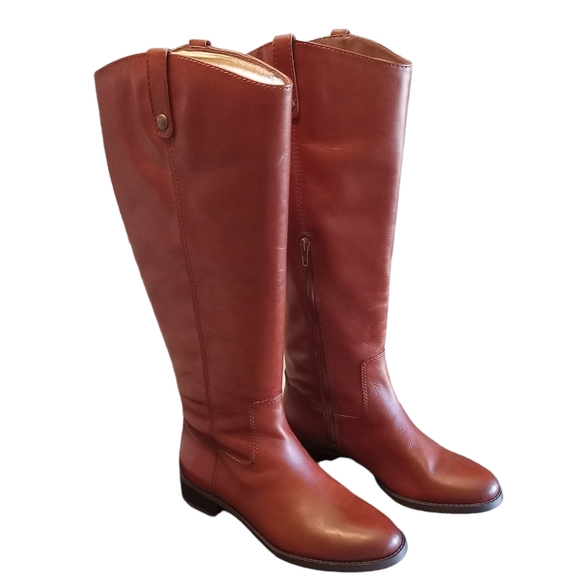 INC Womens Fawne Leather Over The Knee Riding Boots Size 6.5 - Picture 8 of 16